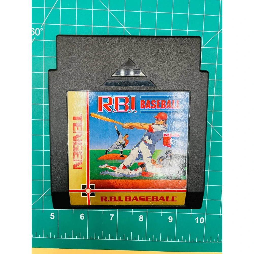RBI Baseball Nintendo NES Tengen Authentic Cartridge and Cover Only